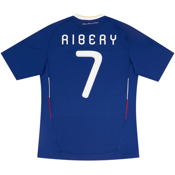 2009-10 France Home Shirt Ribery #7ES