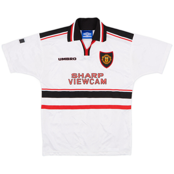 1997-99 Manchester United Away Shirt - 8/10 - (M.Boys)
