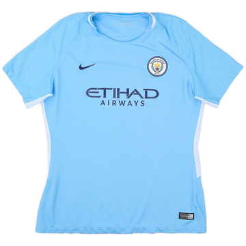 2017-18 Manchester City Home Shirt - 8/10 - (Women's XL)