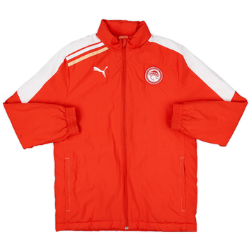 2012-13 Olympiakos Puma Padded Bench Coat - 8/10 - (XL.Boys)