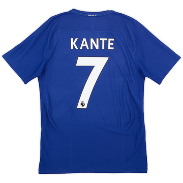 2017-18 Chelsea Authentic Home Shirt Kante #7 - 8/10 - (S)