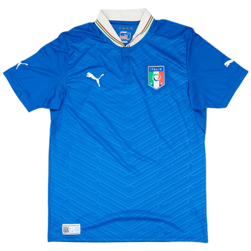 2012-13 Italy Home Shirt - 8/10 - (L)