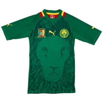 2012-14 Cameroon Player Issue Home Shirt - 8/10 - (M)