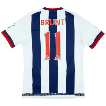 2015-16 West Brom Home Shirt Brunt #11 - 7/10 - (S)