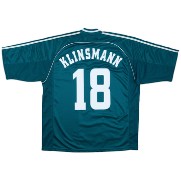 1998-00 Germany Away Shirt Klinsmann #18 (L)