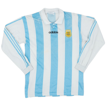 1994 Argentina Home L/S Shirt - 7/10 - (L)