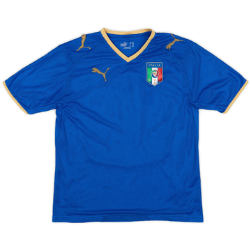 2007-08 Italy Home Shirt - 5/10 - (XL.Boys)