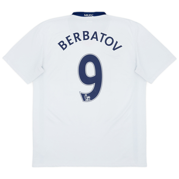 2008-10 Manchester United Away Shirt Berbatov #9 - 5/10 - (M)