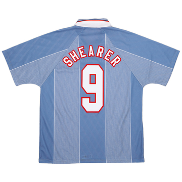 1996-97 England Away Shirt Shearer #9 - 6/10 - (L)
