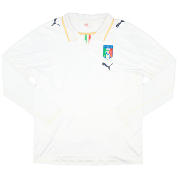 2007-08 Italy Player Issue Away L/S Shirt - 9/10 - (XL)