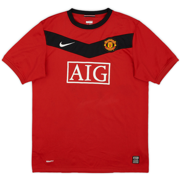 2009-10 Manchester United Home Shirt - 6/10 - (XL.Boys)