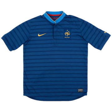 2012-13 France Home Shirt - 9/10 - (XL.Boys)