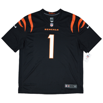 2021-24 Cincinnati Bengals Chase #1 Nike Game Home Jersey (XXL)