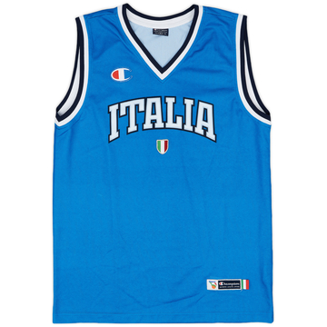 2005-08 Italy National Team Champion Home Jersey - 9/10 - (L)