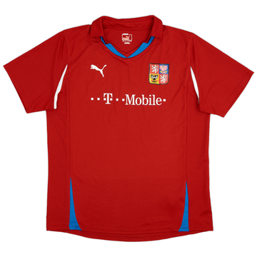 2010-11 Czech Republic Home Shirt - 9/10 - (XL)