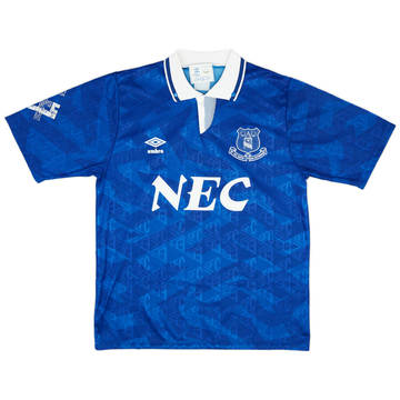 1991-93 Everton Home Shirt - 8/10 - (L)