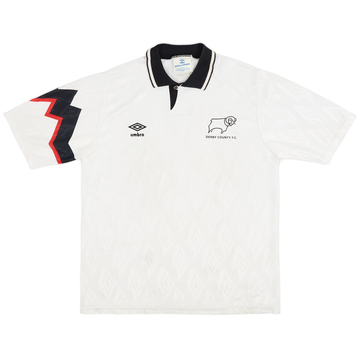1991-93 Derby County Home Shirt - 7/10 - (L)