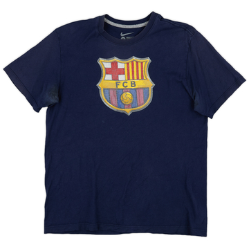2020-21 Barcelona Nike Cotton Tee - 5/10 - (L)