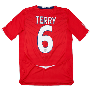 2008-10 England Away Shirt Terry #6 - 8/10 - (S)