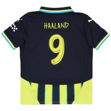 2024-25 Manchester City Away Shirt Haaland #9 (KIDS)