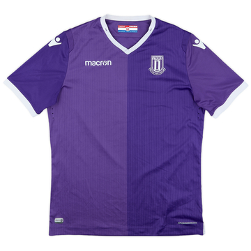 2018-19 Stoke City Away Shirt - 9/10 - (XL.Boys)