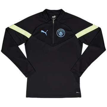 2022-23 Manchester City Puma 1/4 Zip Drill Top - 10/10 - (S)