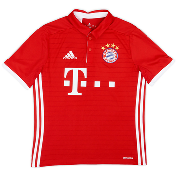 2016-17 Bayern Munich Home Shirt - 10/10 - (L.Boys)