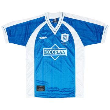 1999-01 Cardiff City Centenary Home Shirt - 8/10 - (S)