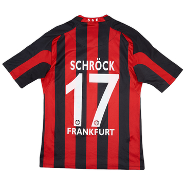 2013-14 Eintracht Frankfurt Home Shirt Schrock #17 - 5/10 - (S)