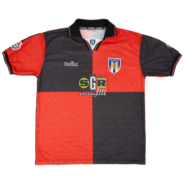 1995-96 Colchester United Match Issue Away Shirt #4