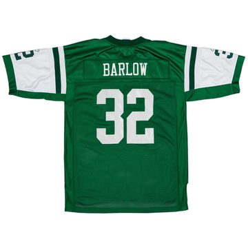 2006 New York Jets Barlow #32 Reebok On Field Home Jersey - 6/10 - (L)