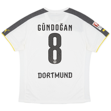 2013-15 Borussia Dortmund Authentic Third Shirt Gundogan #8 - 7/10 - (XXL)