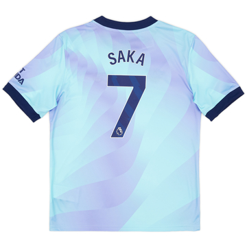2024-25 Arsenal Third Shirt Saka #7 (KIDS)