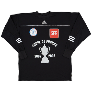 2002-03 adidas Coupe de France L/S Shirt #16 - 9/10 - (XL)