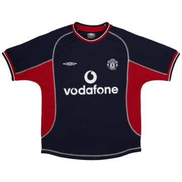 2000-01 Manchester United Third Shirt - 8/10 - (XL.Boys)