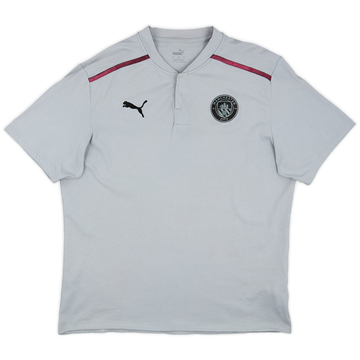 2021-22 Manchester City Puma Polo Shirt - 7/10 - (XL)