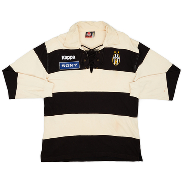 1997-98 Juventus Kappa Laced Polo L/S Shirt - 5/10 - (M)