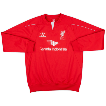 2014-15 Liverpool Warrior Sweat Top - 9/10 - (M)