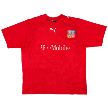 2006-08 Czech Republic Basic Home Shirt - 5/10 - (XL)