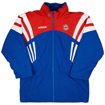 1996-97 Bayern Munich adidas Hooded Rain Jacket - 8/10 - (L/XL)
