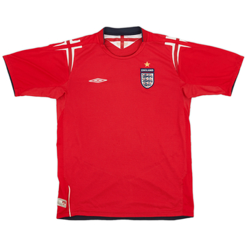 2004-06 England Away Shirt - 7/10 - (XL.Boys)