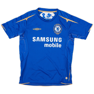 2005-06 Chelsea Centenary Home Shirt - 10/10 - (S.Boys)