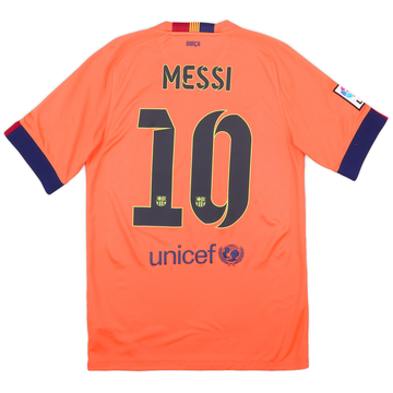 2014-15 Barcelona Away Shirt Messi #10 - 8/10 - (S)