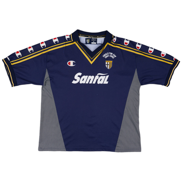 2000-01 Parma 'Signed' Finale TIM Cup Away Shirt - 8/10 - (XL)