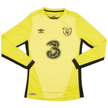 2012-13 Ireland Umbro Training L/S Shirt - 9/10 - (S)