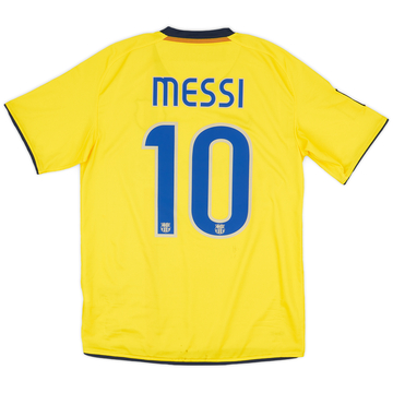 2008-10 Barcelona Away Shirt Messi #10 - 8/10 - (S)
