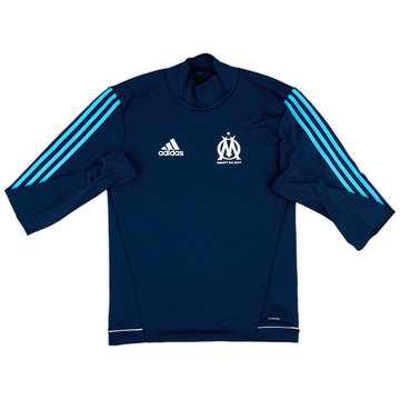 2017-18 Olympique Marseille adidas Training Top - 9/10 - (S)