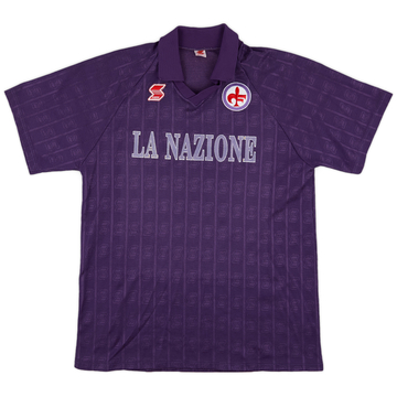 1989-90 Fiorentina Home Shirt - 5/10 - (XL)