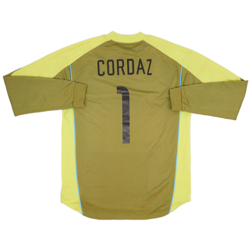 2003-04 Inter Milan GK Shirt Cordaz #1 - 6/10 - (XL)