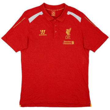 2013-14 Liverpool Warrior Polo Shirt - 9/10 - (L)